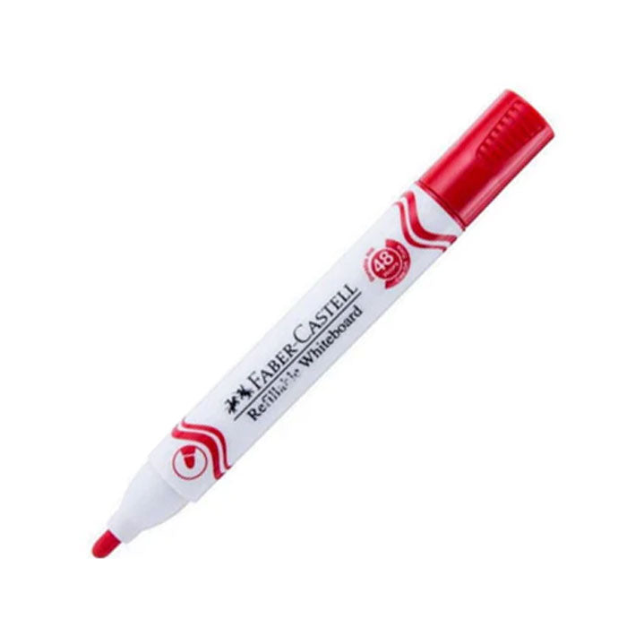 MARKER WHITEBOARD ROSU W20 FABER-CASTELL MARKER WHITEBOARD ROSU W20 FABER-CASTELL